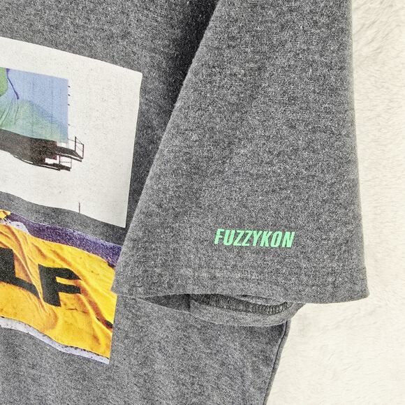 Fuzzykon Golf Shirt Mens Medium Tyler The Creator OFWGKTA Rap Tee Hip Hop RARE - Picture 4 of 8